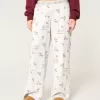 24/7 Baggy Flannel Snoopy Graphic Pajama Pants,24/7 Baggy Flannel Snoopy Graphic Pajama Pants