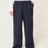 24/7 Wide-Leg Flannel Pajama Pants,24/7 Wide-Leg Flannel Pajama Pants