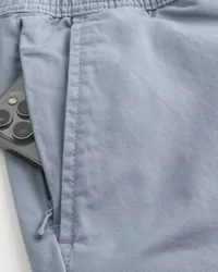 Above-the-Knee Twill Pull-On Shorts,Above-the-Knee Twill Pull-On Shorts