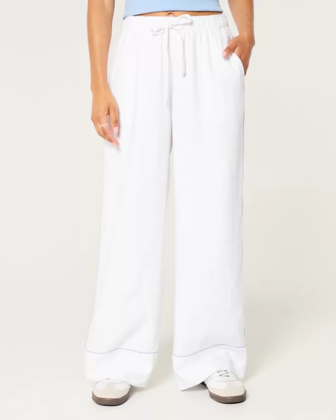 Adjustable Rise Baggy Pull-On Pants,Adjustable Rise Baggy Pull-On Pants