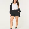Adjustable Rise Fleece Shorts,Adjustable Rise Fleece Shorts