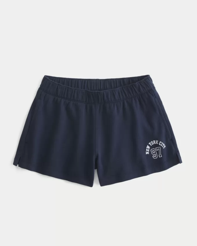 Adjustable-Rise Fleece Shorts,Adjustable-Rise Fleece Shorts
