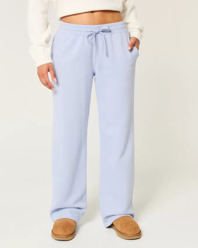 Amour Graphic Straight Sweatpants,Amour Graphic Straight Sweatpants