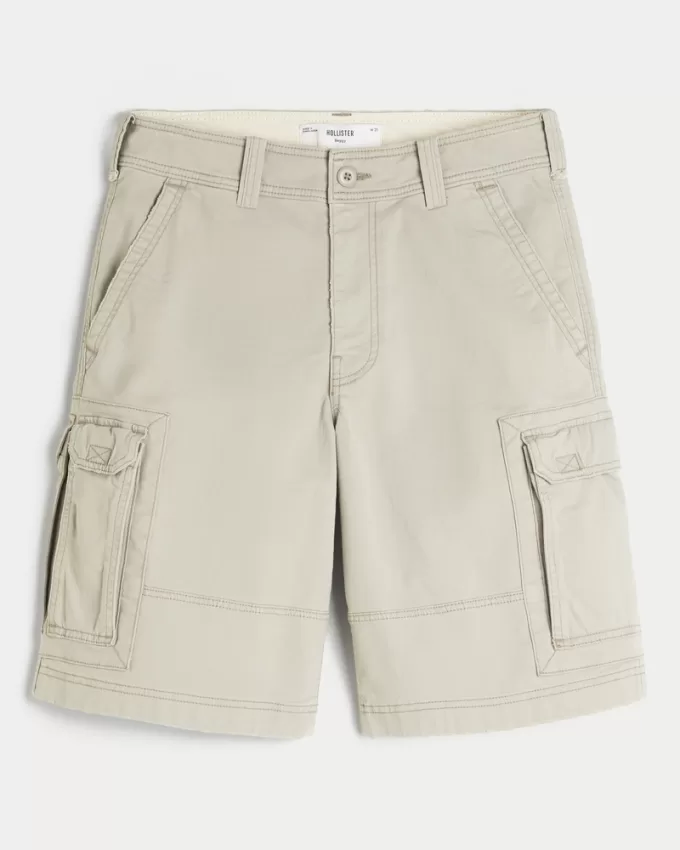 At-the-Knee Baggy Cargo Shorts,At-the-Knee Baggy Cargo Shorts