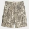 At-the-Knee Camo Baggy Cargo Shorts,At-the-Knee Camo Baggy Cargo Shorts