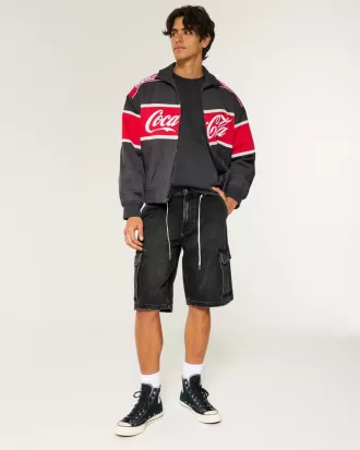 Baggy Cargo Jean Shorts,Baggy Cargo Jean Shorts