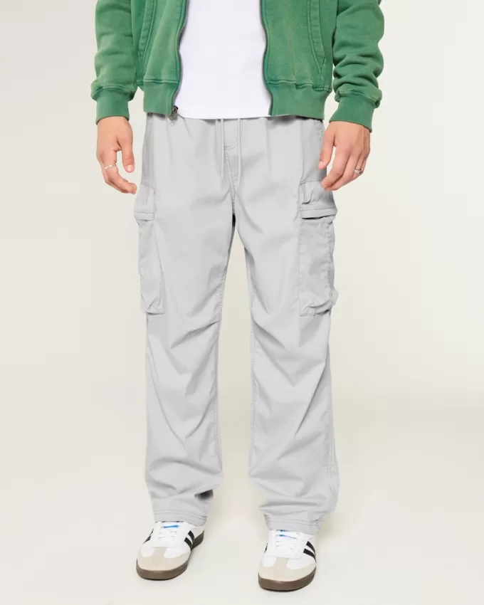 Baggy Cargo Pull-On Pants,Baggy Cargo Pull-On Pants