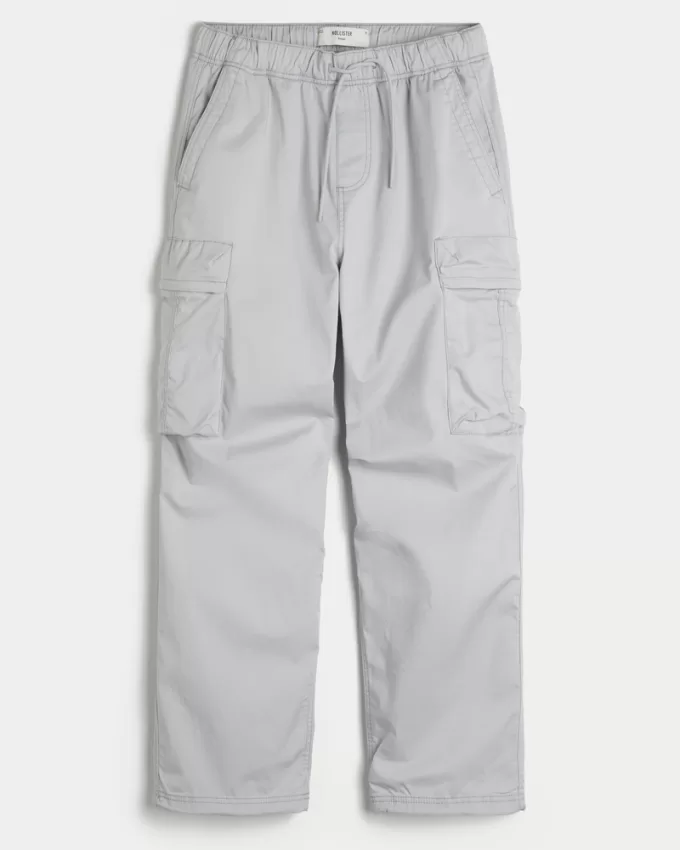 Baggy Cargo Pull-On Pants,Baggy Cargo Pull-On Pants
