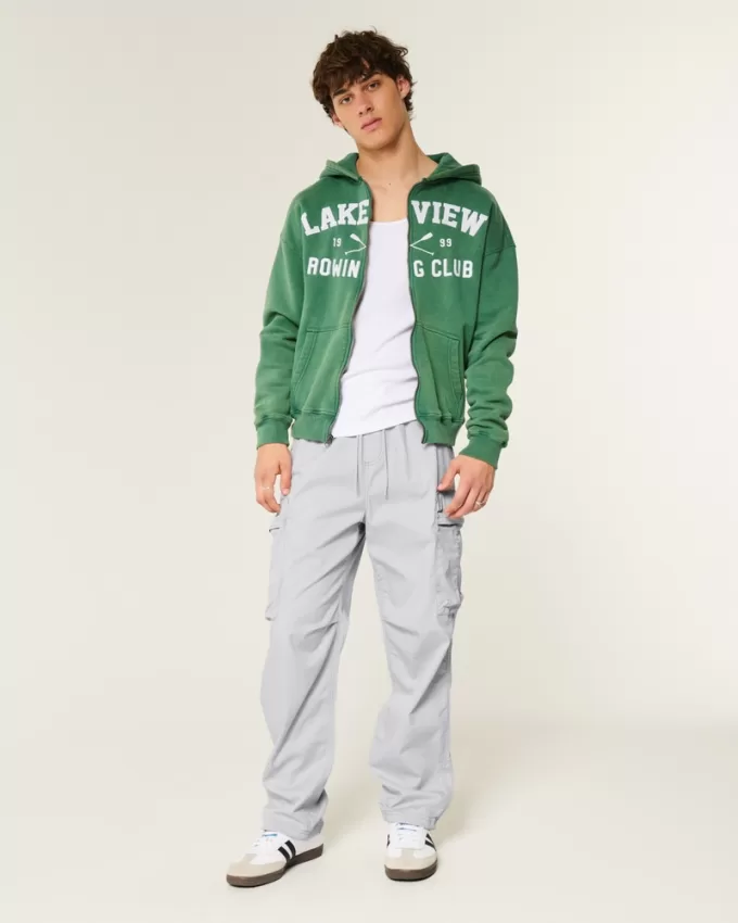 Baggy Cargo Pull-On Pants,Baggy Cargo Pull-On Pants