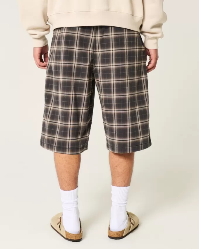 Baggy Pull-On Shorts,Baggy Pull-On Shorts