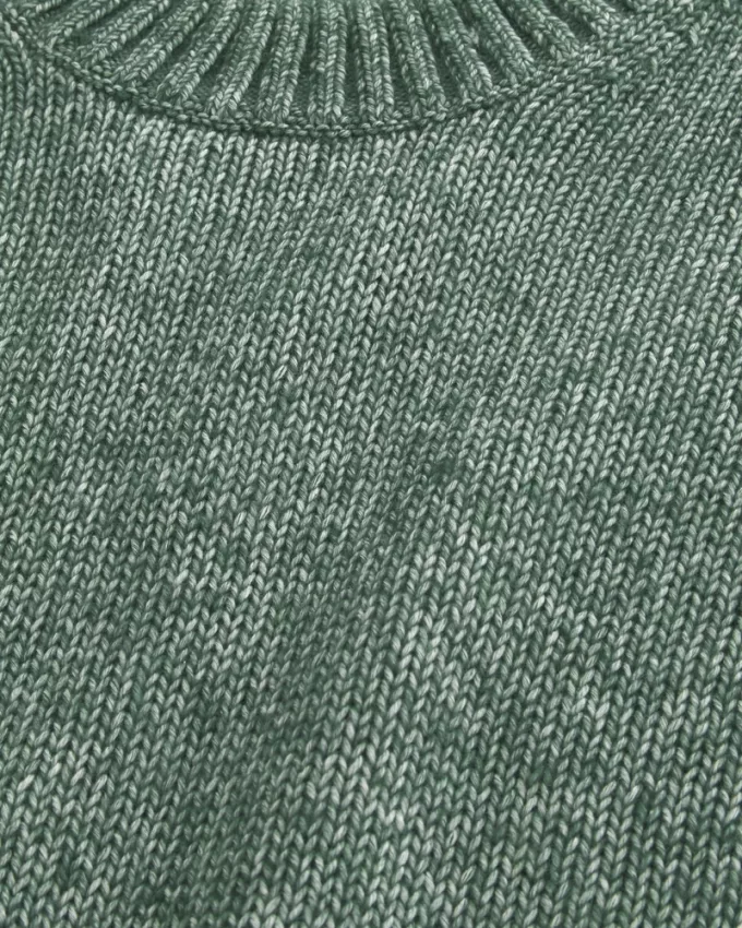 Boxy Airspun Knit Crew Sweater,Boxy Airspun Knit Crew Sweater