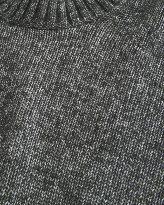 Boxy Airspun Knit Crew Sweater,Boxy Airspun Knit Crew Sweater