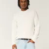 Boxy Crew Sweater,Boxy Crew Sweater