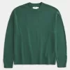 Boxy Crew Sweater,Boxy Crew Sweater
