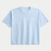 Boxy Crop Cooling Tee,Boxy Crop Cooling Tee
