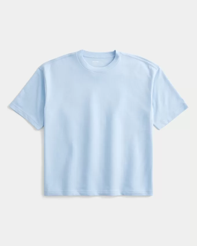 Boxy Crop Cooling Tee,Boxy Crop Cooling Tee