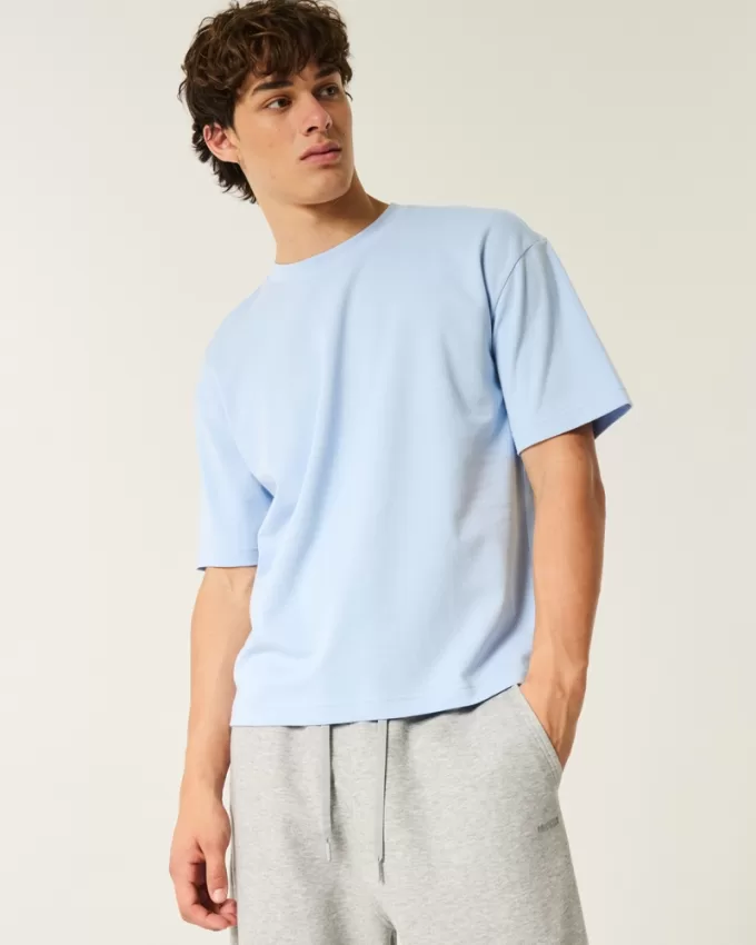 Boxy Crop Cooling Tee,Boxy Crop Cooling Tee