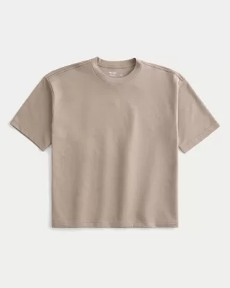 Boxy Crop Cooling Tee,Boxy Crop Cooling Tee
