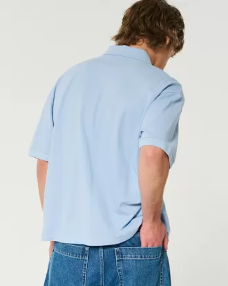 Boxy Crop Polo,Boxy Crop Polo