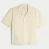 Boxy Cropped Short-Sleeve Poplin Shirt,Boxy Cropped Short-Sleeve Poplin Shirt Boxy Cropped Short-Sleeve Poplin Shirt,Boxy Cropped Short-Sleeve Poplin Shirt