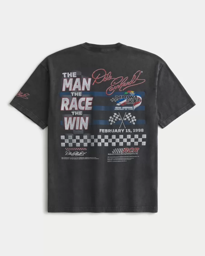 Boxy Dale Earnhardt NASCAR Graphic Tee,Boxy Dale Earnhardt NASCAR Graphic Tee Boxy Dale Earnhardt NASCAR Graphic Tee,Boxy Dale Earnhardt NASCAR Graphic Tee