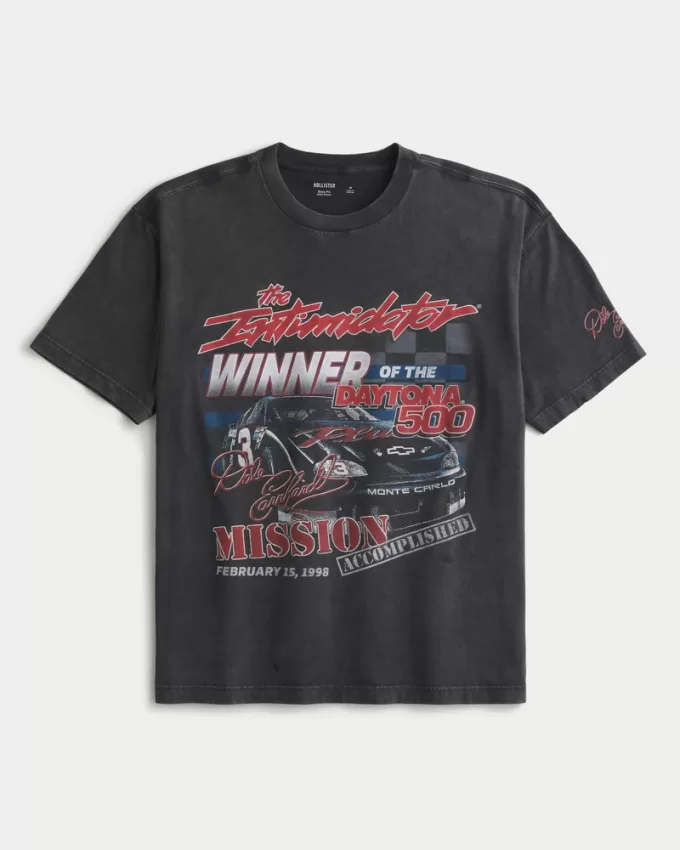 Boxy Dale Earnhardt NASCAR Graphic Tee,Boxy Dale Earnhardt NASCAR Graphic Tee Boxy Dale Earnhardt NASCAR Graphic Tee,Boxy Dale Earnhardt NASCAR Graphic Tee