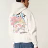 Boxy Dexter’s Laboratory Graphic Hoodie,Boxy Dexter’s Laboratory Graphic Hoodie