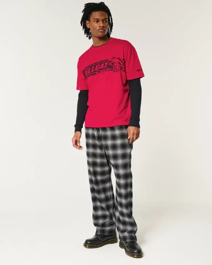 Boxy Dodge Hellcat SRT Graphic Tee,Boxy Dodge Hellcat SRT Graphic Tee