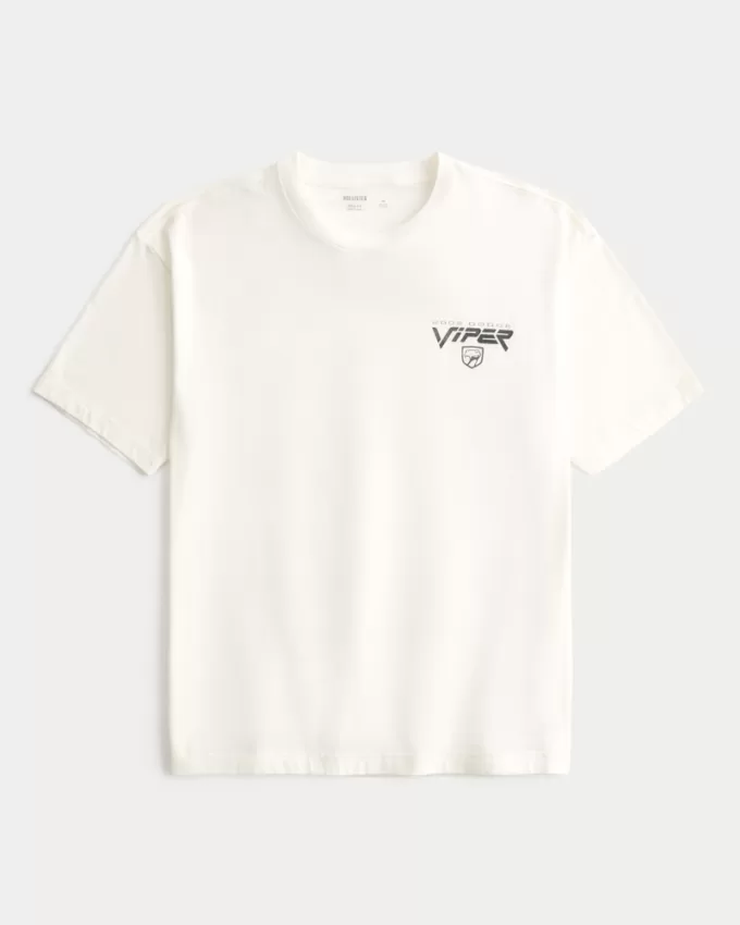 Boxy Dodge Viper Graphic Tee,Boxy Dodge Viper Graphic Tee