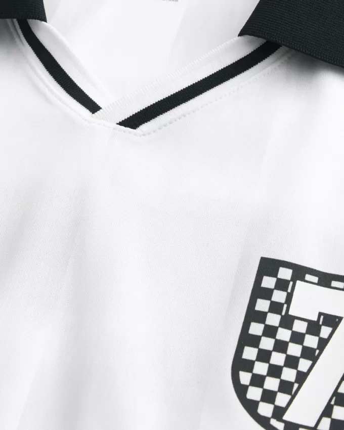 Boxy Downforce Graphic Soccer Jersey,Boxy Downforce Graphic Soccer Jersey