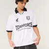 Boxy Downforce Graphic Soccer Jersey,Boxy Downforce Graphic Soccer Jersey