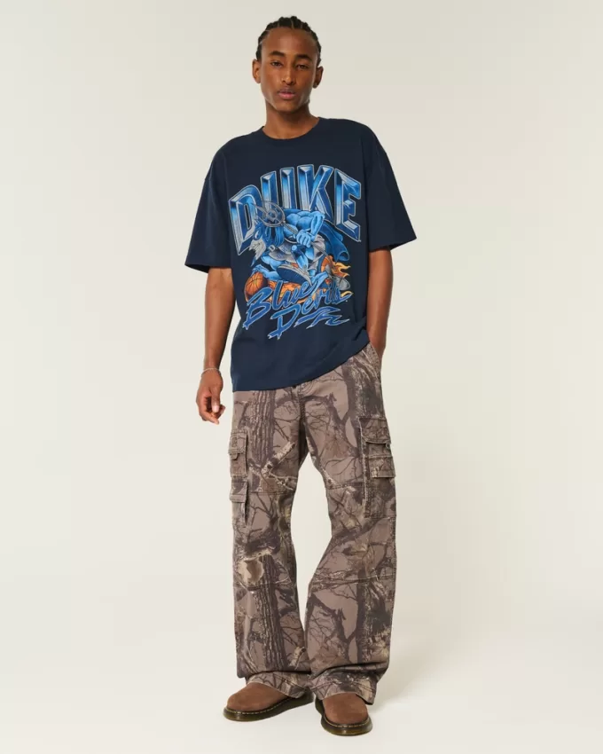 Boxy Duke Blue Devils Graphic Tee,Boxy Duke Blue Devils Graphic Tee