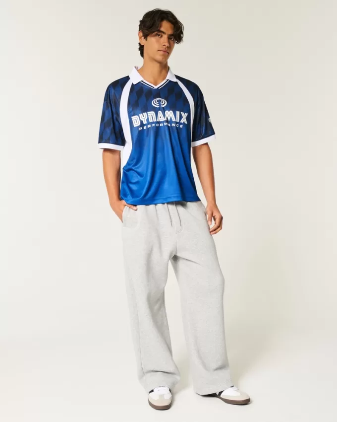 Boxy Dynamix Graphic Soccer Jersey,Boxy Dynamix Graphic Soccer Jersey