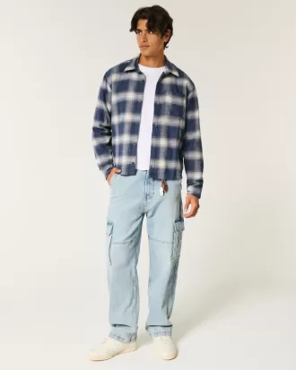 Boxy Flannel Shirt,Boxy Flannel Shirt