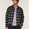 Boxy Flannel Shirt,Boxy Flannel Shirt