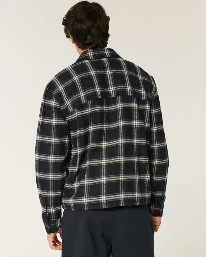 Boxy Flannel Shirt,Boxy Flannel Shirt