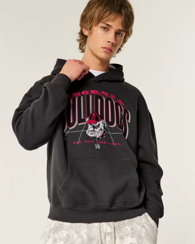 Boxy Georgia Bulldogs Graphic Hoodie,Boxy Georgia Bulldogs Graphic Hoodie Boxy Georgia Bulldogs Graphic Hoodie,Boxy Georgia Bulldogs Graphic Hoodie