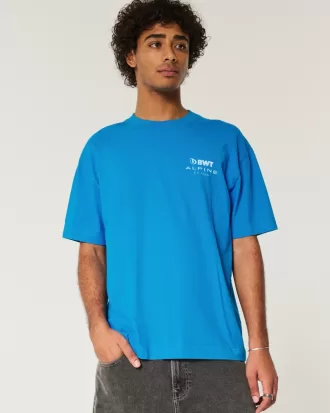 Boxy Heavyweight BWT Alpine F1 Team Graphic Tee,Boxy Heavyweight BWT Alpine F1 Team Graphic Tee
