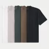 Boxy Heavyweight Cotton Crew T-Shirt 5-Pack,Boxy Heavyweight Cotton Crew T-Shirt 5-Pack