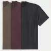 Boxy Heavyweight Crew T-Shirt 3-Pack,Boxy Heavyweight Crew T-Shirt 3-Pack