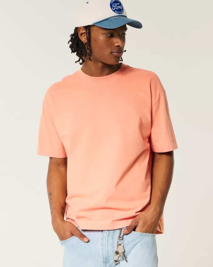 Boxy Heavyweight Crew T-Shirt,Boxy Heavyweight Crew T-Shirt