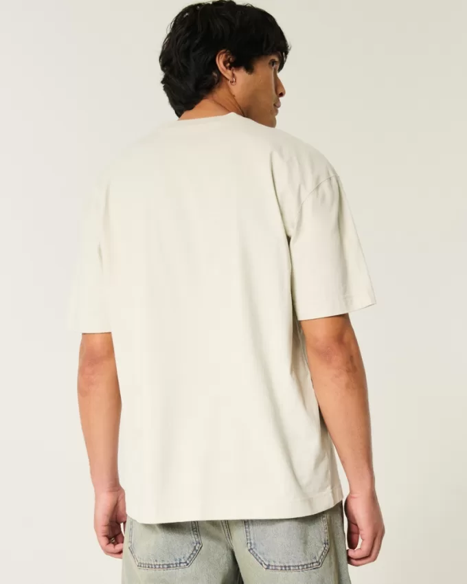 Boxy Heavyweight Crew T-Shirt,Boxy Heavyweight Crew T-Shirt