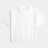 Boxy Heavyweight Crop Crew T-Shirt,Boxy Heavyweight Crop Crew T-Shirt