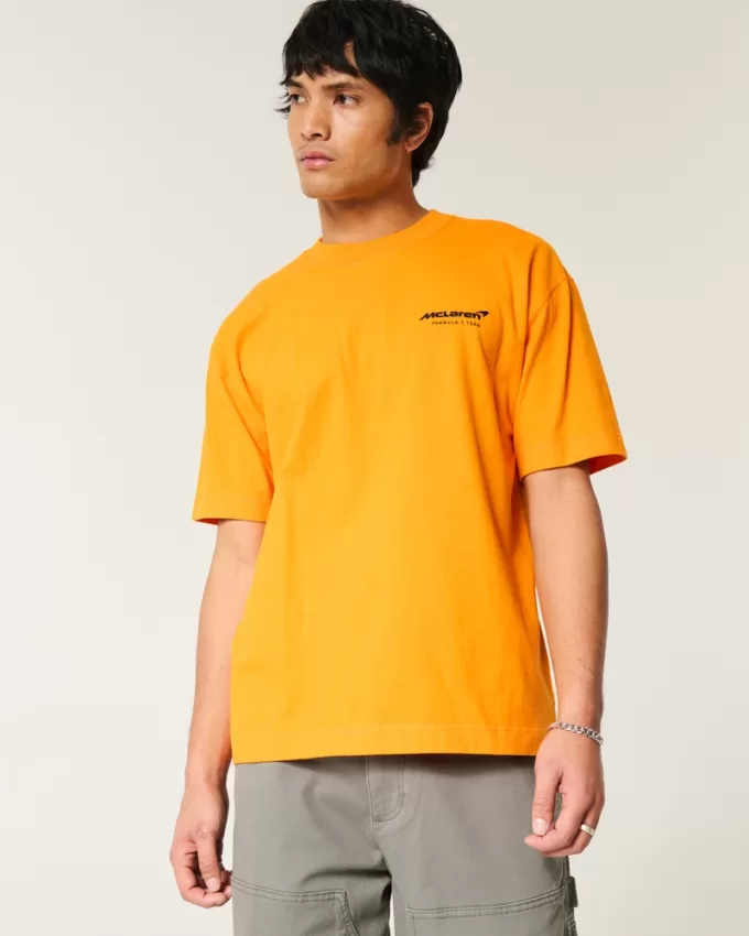 Boxy Heavyweight McLaren Graphic Tee,Boxy Heavyweight McLaren Graphic Tee