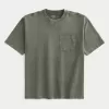 Boxy Heavyweight Pocket Crew T-Shirt,Boxy Heavyweight Pocket Crew T-Shirt Boxy Heavyweight Pocket Crew T-Shirt,Boxy Heavyweight Pocket Crew T-Shirt