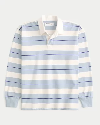 Boxy Heavyweight Rugby Polo,Boxy Heavyweight Rugby Polo