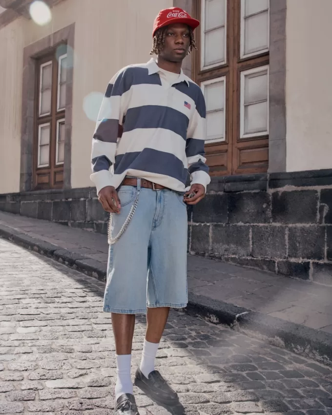 Boxy Heavyweight Rugby Polo,Boxy Heavyweight Rugby Polo