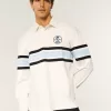 Boxy Heavyweight Shelby Graphic Rugby Polo,Boxy Heavyweight Shelby Graphic Rugby Polo