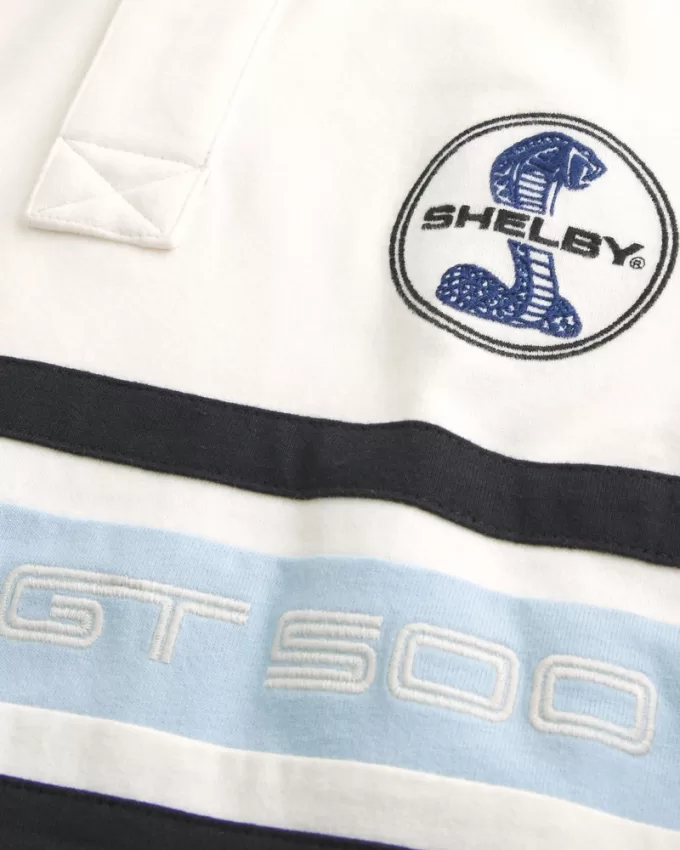 Boxy Heavyweight Shelby Graphic Rugby Polo,Boxy Heavyweight Shelby Graphic Rugby Polo