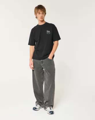 Boxy Heavyweight Stake F1 Team Kick Sauber Graphic Tee,Boxy Heavyweight Stake F1 Team Kick Sauber Graphic Tee